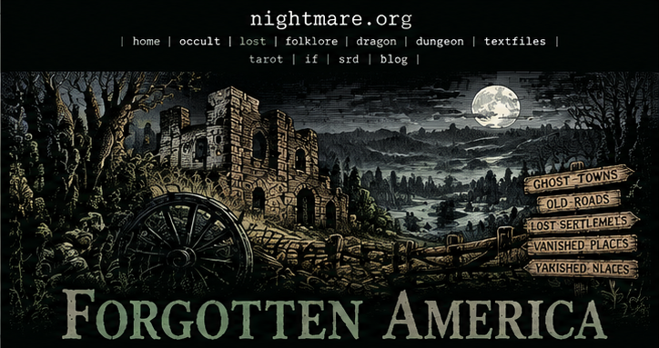 Forgotten America at nightmare.org